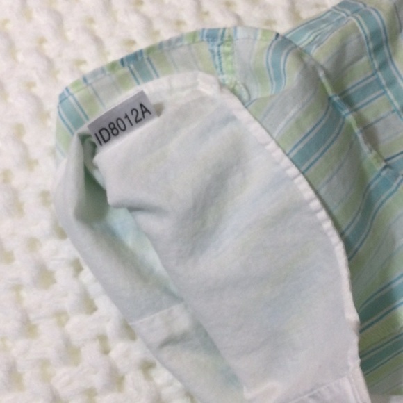 Loft Green/White Stripe Shell Size 4 - Picture 10 of 10